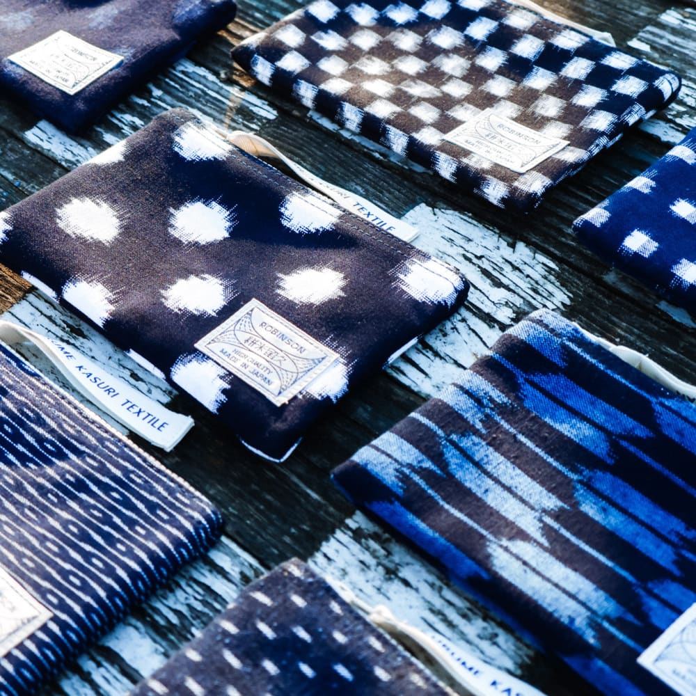 Pouch M Rippling wave Navy/White - POUCH