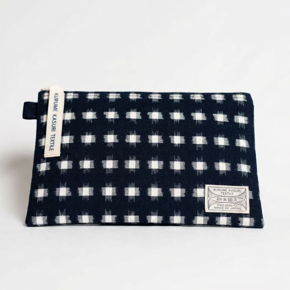 Pouch M Square dot Navy/White - Pouch
