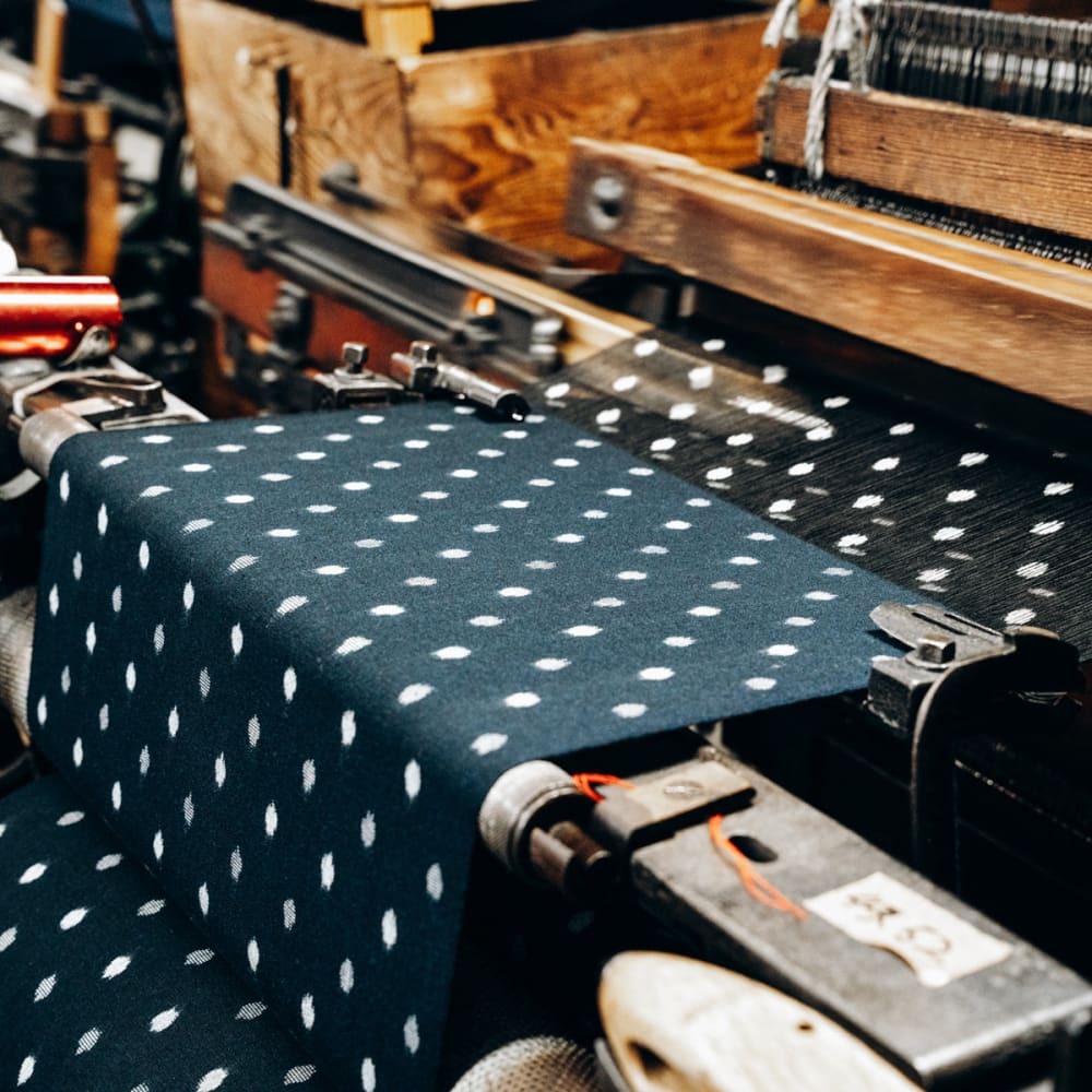 Pouch S Square dot Navy/White - POUCH