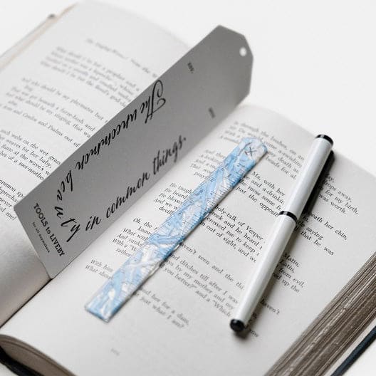 ruler / blue & white - Ruler