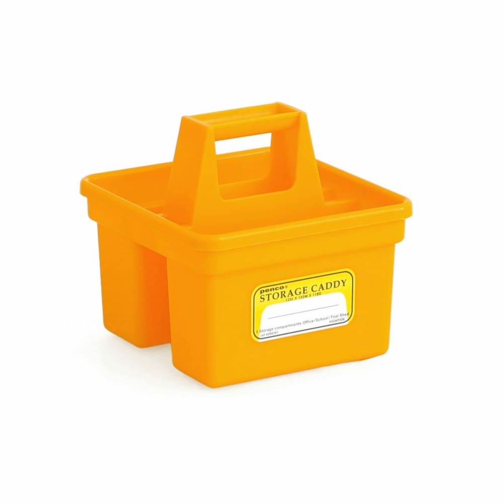 Storage Caddy Small Yellow