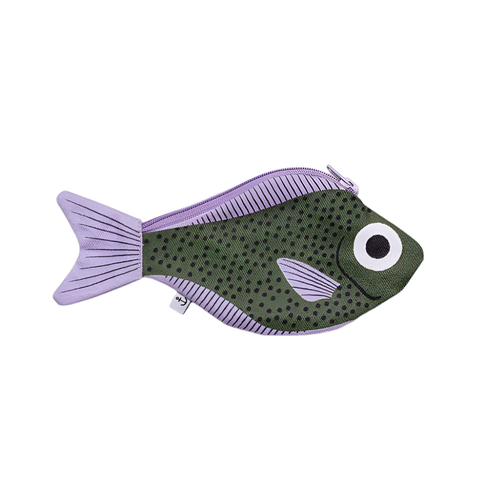 Sweeper fish green - purse