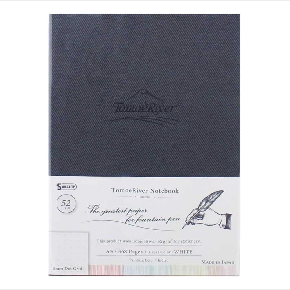 Notebook hardcover 5mm Dot Grid - A5 - White - 52 g/m2