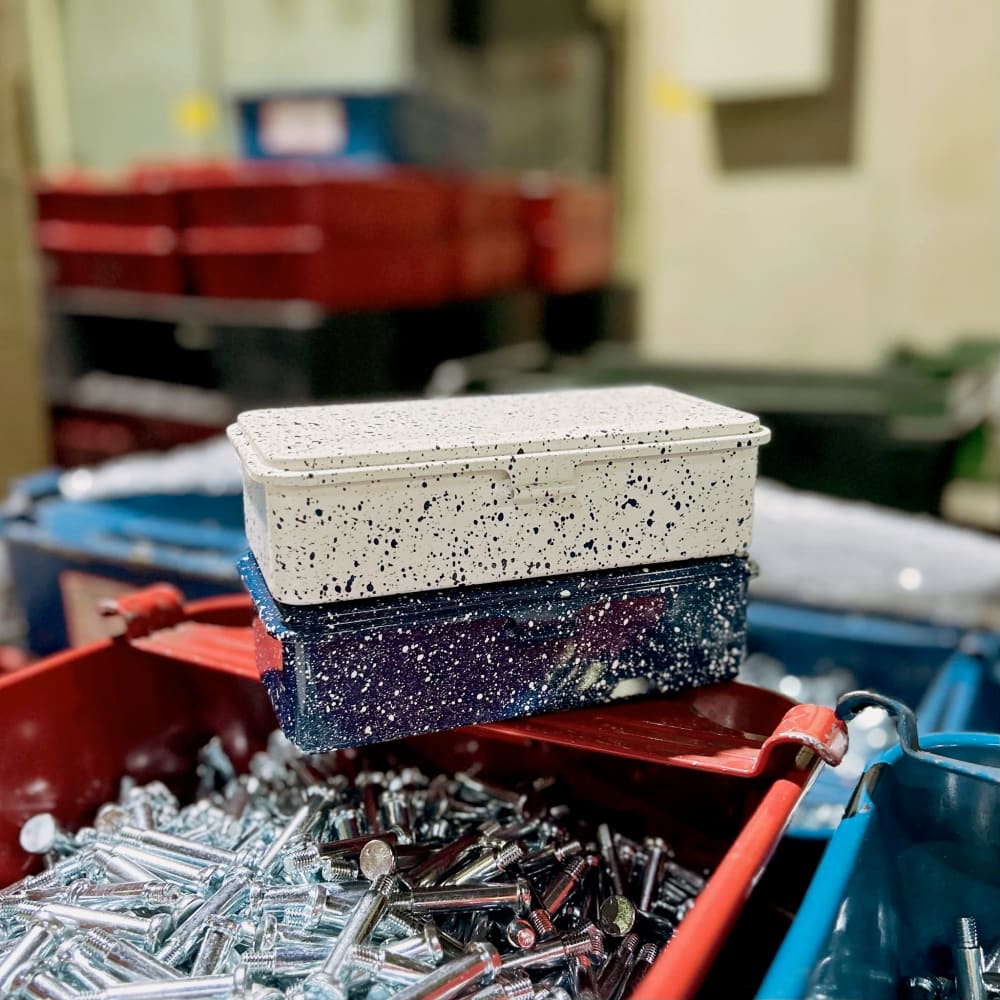 TOYO STEEL T190 JAPANESE WHITE INDIGO - Storage box