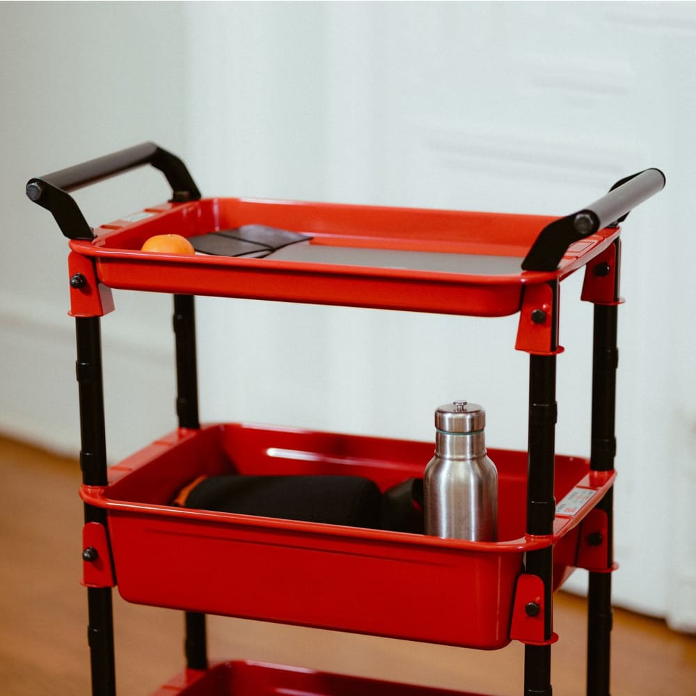 TOYO STEEL WAGON TWR 4 RED - Storage box