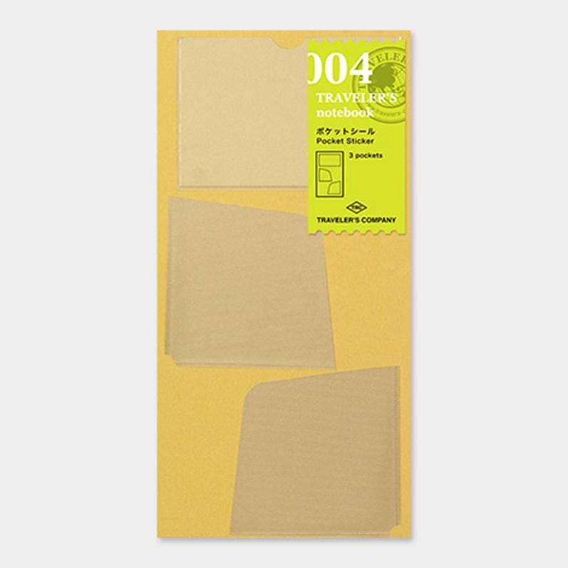 TRAVELER’S notebook Refill Pocket stickers 004 - Stickers
