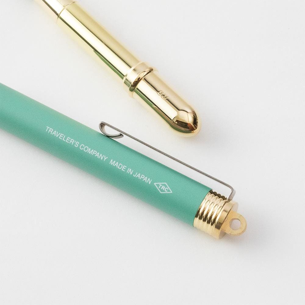 TRC BRASS Rollerball pen Factory Green - Pen Roller