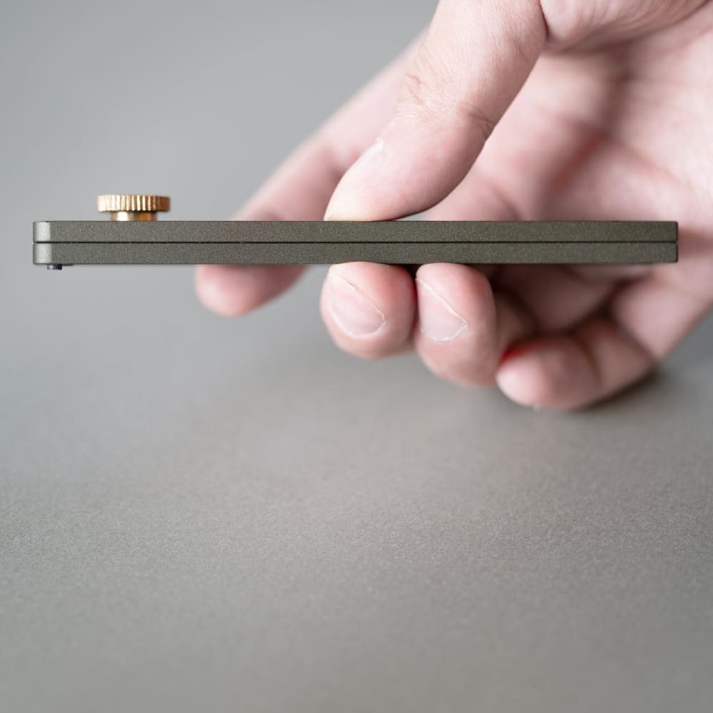 Utility Knife GR - (aluminum iron brass) - Knife