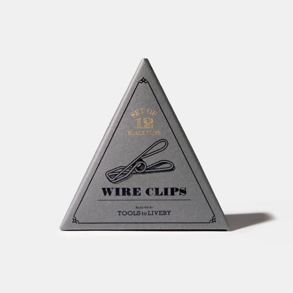 Clip - Wire - 12pcs per pack - Black