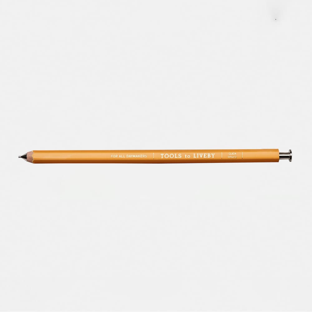Mechanical Pencil - Wooden - Yellow